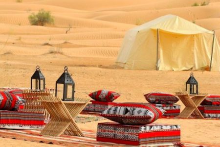 From Hammamet: Desert Safari with Overnight Camping