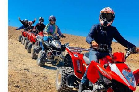 Agafay Desert Quad Biking Tour with Transfer From Marrakech